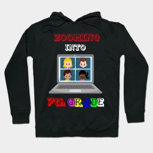 Zooming Into 7th grade - Back to School Hoodie